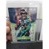 Image 1 : Russel Wilson NFL Seahawks Signed Autograph with COA Pristine 