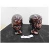 Image 1 : Vintage 1982 Holland Pottery Matching Brother & Sister Glazed Busts