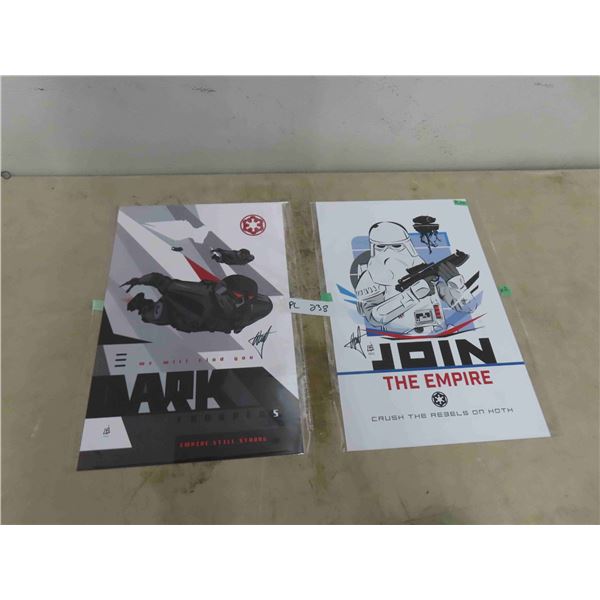 Limited Edition Star Wars Join The Empire (Hoth Snowtrooper) and Dark