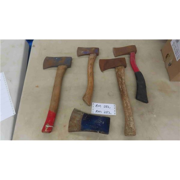 4 Hatchets, Axe Head 