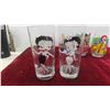 Image 4 : 8 McDonalds Glasses, 2 Bettery Boop/Coca Cola Glasses