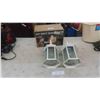 Image 1 : New Day Night Sensor Wall Light, 2 Exterior Coach Style Wall Mount Lights