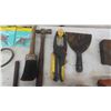 Image 3 : Hand Tools: Trowel, Manual Drill, Hammers, Clamps, Socket Set 1/4'' + 3/8'' 