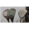 Image 8 : Winnipeg Jets Gold Bag with Stand , 5 Left Handed Golf Clubs, 2 More 