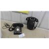 Image 1 : 2 Old Phones - 1 is Rotary
