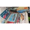 Image 2 : 14 Vintage Metal Car Signs 12'' x 17'' 