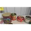 Image 3 : 17 Old Coffee, Blue Ribbon, Rogers Syrup, Etc. Tins 