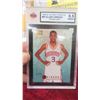 Image 3 : 1996 Skybox Premium Allen Iverson Rookie Card Graded 9