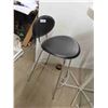 Image 2 : Pub Style Table 41'' H x 28'' Across & 2 Stools 