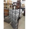 Image 2 : 2 Wrought Iron Folding Shelves 6 Tier 68'' x 28'' x 11'' 