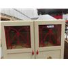 Image 2 : Painted Kitchen Cabinet 65'' x 32'' x 19 1/2'' 