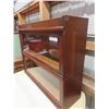 Image 2 : Globe-Wernicke Oak Stacking Lawyers Book Case - 2 Stacks Plus Top