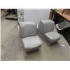 Image 1 : 2 Sets of 2 Sleeper/Lounge Boat Seats 