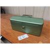Image 8 : Vintage & Modern Fishing Tackle Box with Reels, Lures, Scale &  