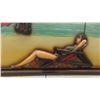 Image 3 : Vintage Wood Coca Cola Sign 24'' x 16'' 