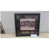 Image 1 : Framed Gold Medal Canadian Hockey Team Photo 17'' x 16'' 