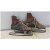 Image 2 : Vintage Mens Skates, Northland Hockey Stick, Shin Pads 