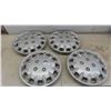 Image 1 : 4 Plastic Hubcap Covers 