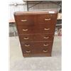 Image 1 : 5 Drawer Dresser 45'' x 16'' x 30'' 