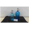 Image 1 : 2 Blue Glass Spritzer Bottles 
