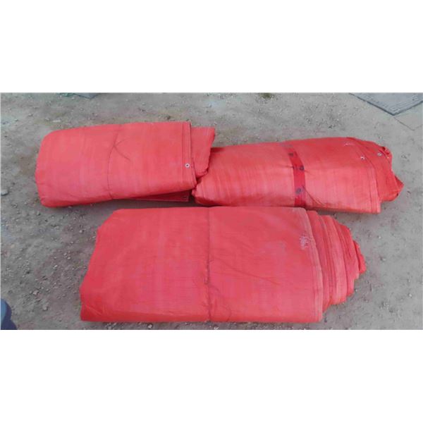 3 Insulated Tarps 12ft x 20ft 