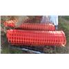 Image 1 : 2 Rolls of Snow Fence 50ft Each