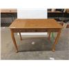 Image 1 : Oak Desk with 3 Drawers 30'' x 42'' x 22'' 