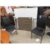 Image 1 : Modern Table 32'' x 32'' x 30'' & 2 Chairs 
