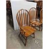 Image 2 : 4 Oak Kitchen Chairs 