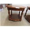 Image 2 : 2 End Tables 20'' H x 25'' Across