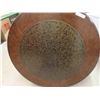 Image 2 : Round Table Top Leather Inlay 42'' Across 