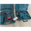 Image 1 : 2 Makita 9.6V Drills with Cases 
