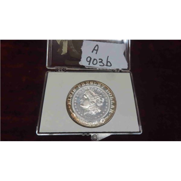 Elvis Presley 1oz .999 Fine Silver 