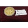Image 1 : 24kt Gold Plated Tribute Sir Isaac Brock Coin 