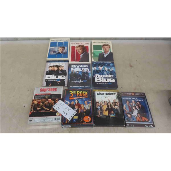 DVDs : TV Series, Mentalist Season 1-3 , Rookie Blue 1-3 & More 