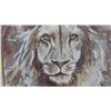 Image 4 : Oil Painting on Canvas 'Lion' 37'' x 37'' 