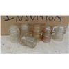 Image 3 : 31 Glass Insulators Clear & Blue