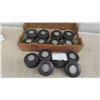 Image 1 : 14 Gas Masks Cartridges WW2??