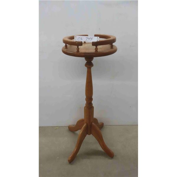 Oak Plant Stand 32'' 