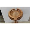 Image 2 : Oak Plant Stand 32'' 