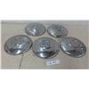 Image 1 : 5 Chrome VW Hubcaps 