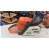 Image 3 : 2 Stihl Gas Chain Saws (Missing Bars) , 2 New Stihl Chains - Seller States 