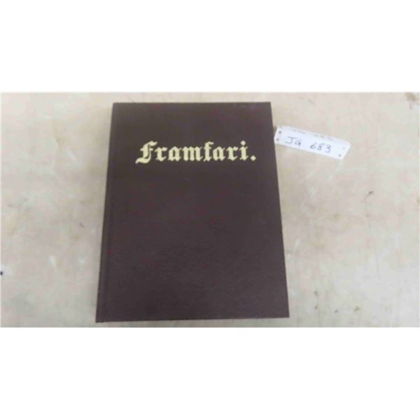Framfari 1877-1880 , 748 Page Volume of Translations Into English of 