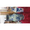 Image 8 : Flow Blue Style Pottery: Vases, Plates, Trivots