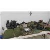 Image 1 : Military Clothes: Army Boots Size 10 1/2 , Jacket, Pants, Shirts, Sweater, Rain