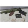 Image 8 : Military: Backpack, Soft Gun Case, Ammo Belt, Canteen, Sewing Kit, Flying 
