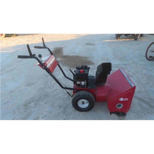 Mastercraft 5HP 24'' Cut Snowblower - Runs