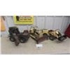 Image 1 : 3 Rusty Tonkas : Excavator, Loader, Bulldozer 
