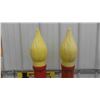 Image 2 : 2 Candle Blow Molds 37'' Tall 