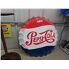 Image 1 : Modern Pepsi Bottle Cap Sign 27'' Across Not Very Old But Great Display 